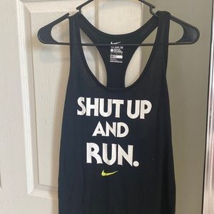 Shut up and run tank